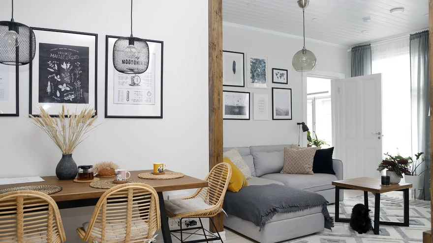 Kodu, milles on palju puitu, kannab eestlastele omast Skandinaavia vaimu. 