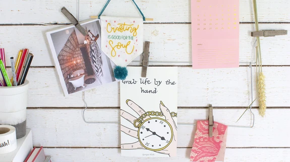 Peene joonega infotahvel.