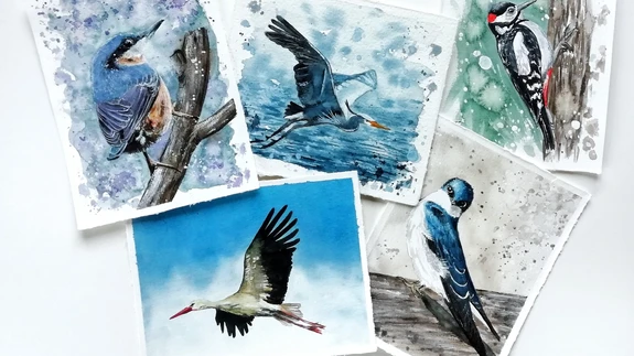 Moonika sooviks on teha maale nii müügiks, eritellimusena kui ka illustreerida raamatuid.