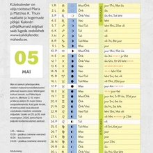 Thuni kalender. Istutamine