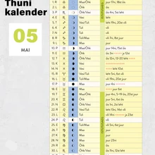 Thuni kalender